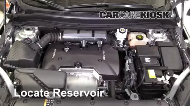 2017 Buick Envision Essence 2.5L 4 Cyl. FlexFuel Liquide essuie-glace Ajouter du liquide